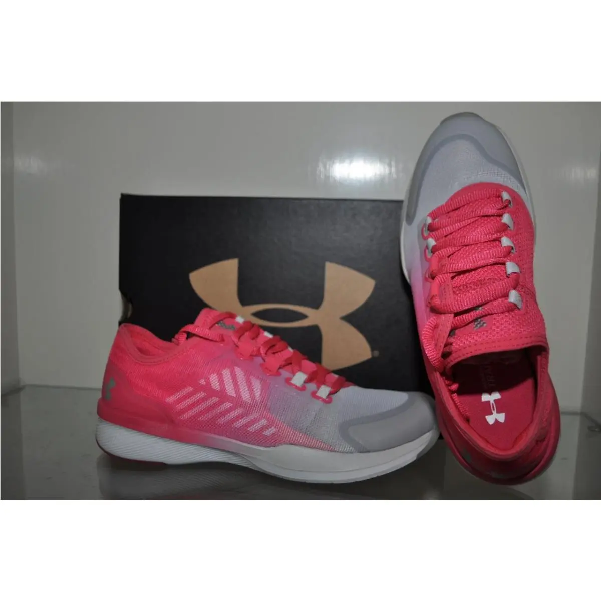 Under Armour shoes - Under Armour Charged Push - Charged Push - 1285796 692 - Pink 0