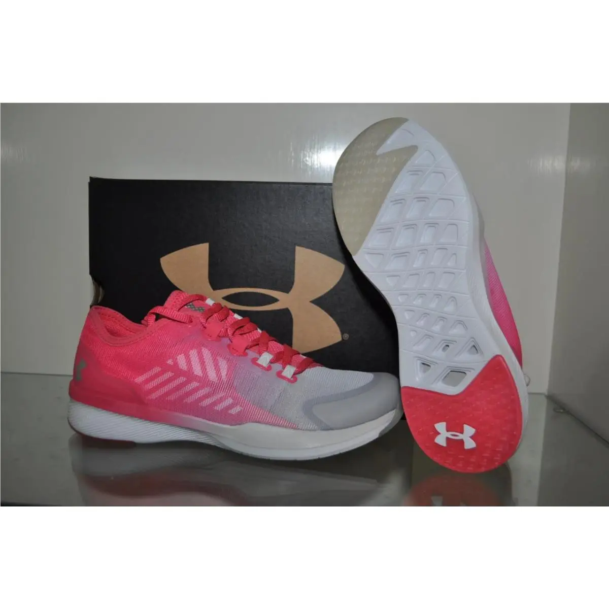 Under Armour shoes - Under Armour Charged Push - Charged Push - 1285796 692 - Pink 1