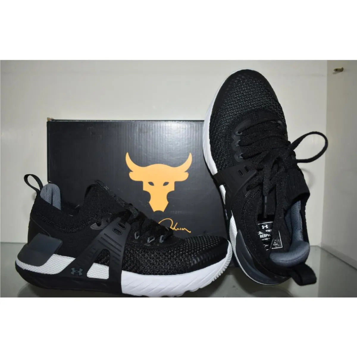 Under Armour shoes - Under Armour Project Rock 4 - 3023697 001 - Black 2