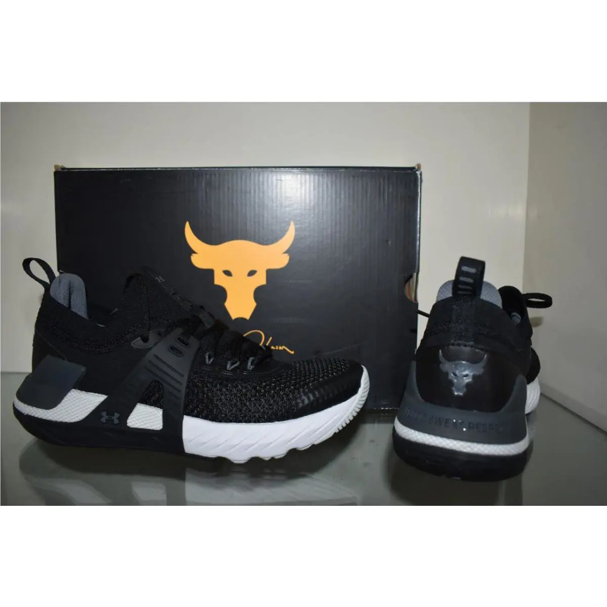Under Armour shoes - Under Armour Project Rock 4 - 3023697 001 - Black 3