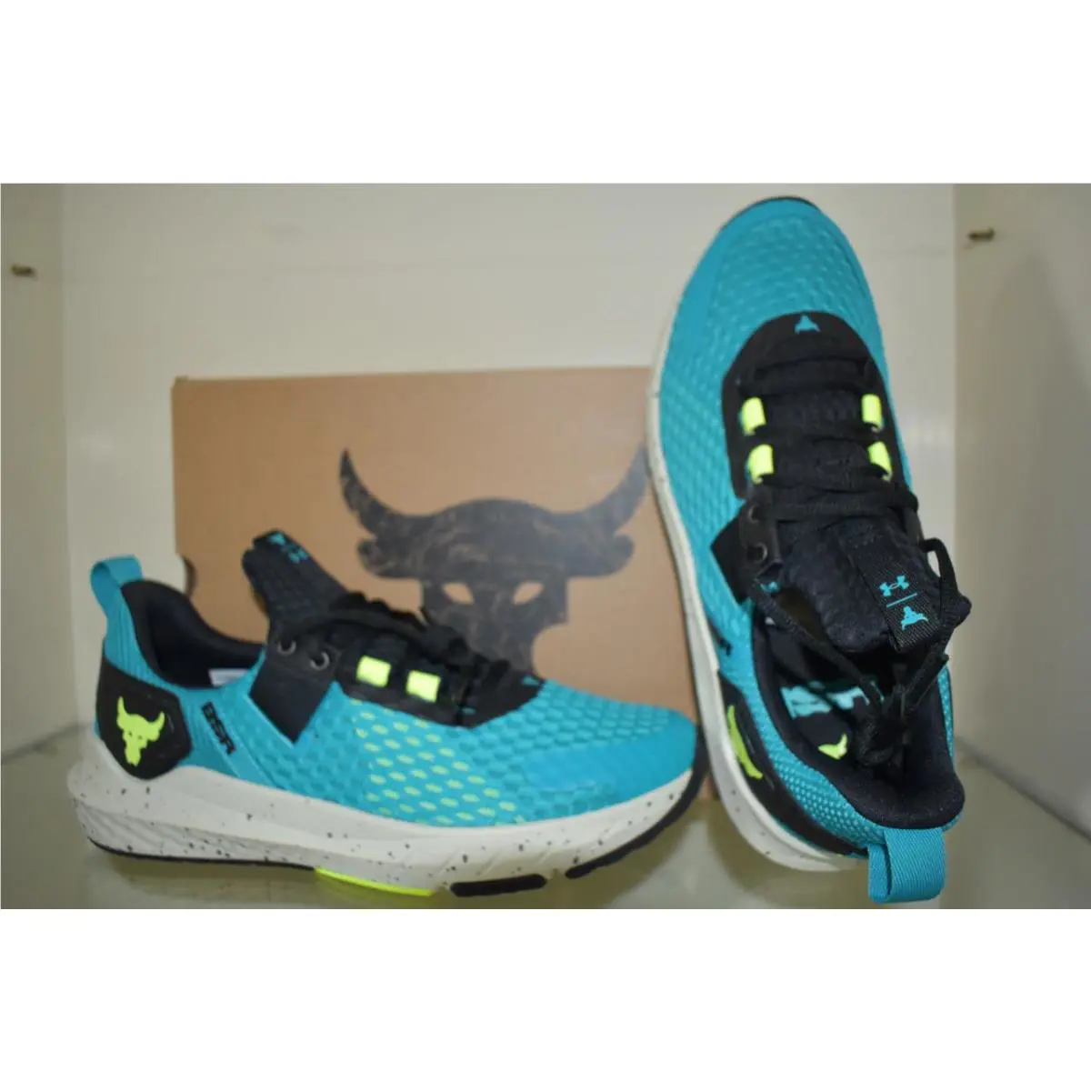 Under Armour shoes - Under Armour Men`s Project Rock BSR 4 - 3027344 300 - Turquoise 0