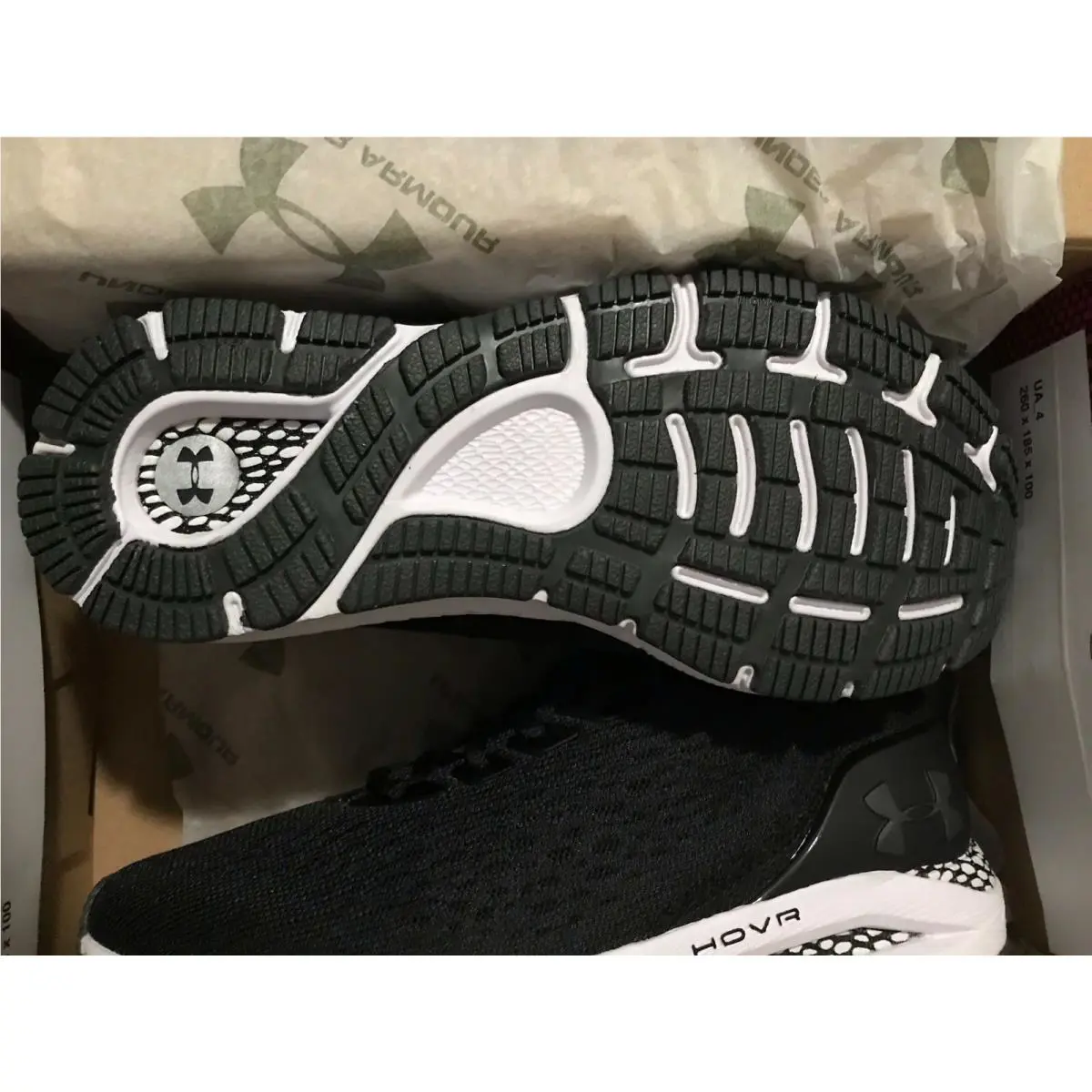 Under Armour shoes - Under armour HOVR Sonic 3 - 3022596-001 - Black/White 10