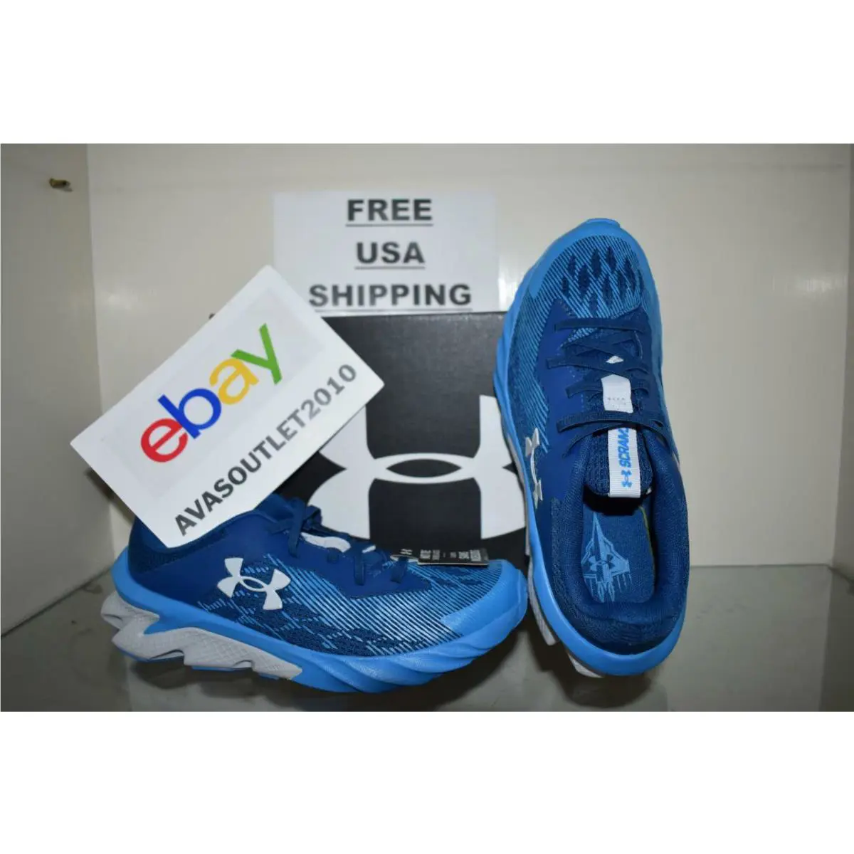 Under Armour shoes - Under Armour Scramjet 3 - Scramjet - 3022612 402 - Blue 2