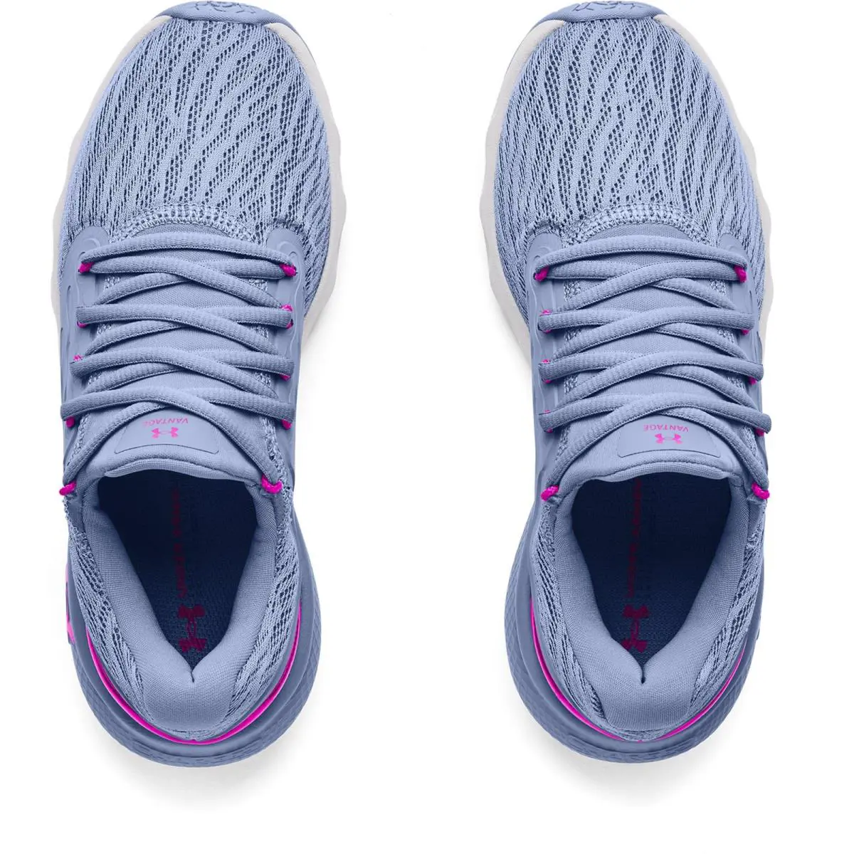 Under Armour shoes - Washed Blue-Halo Gray-Meteor Pink 1