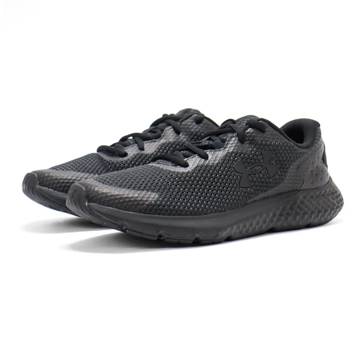 Under Armour Men`s Charged Rogue 3 Athletic Running Shoes - Black