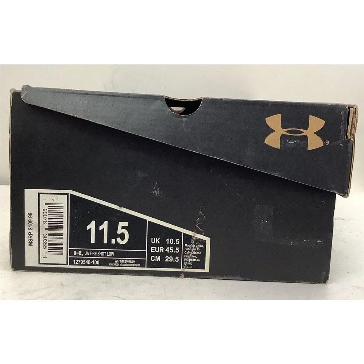 Under Armour shoes - UA Fire Shot Low - Fire Shot Low - White 8