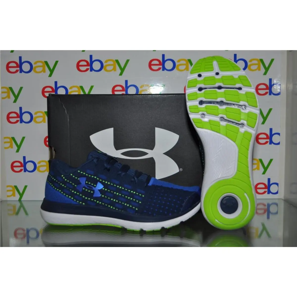 Under Armour shoes - Under Armour Threadborne Slingflex - Threadborne Slingflex - Blue 1