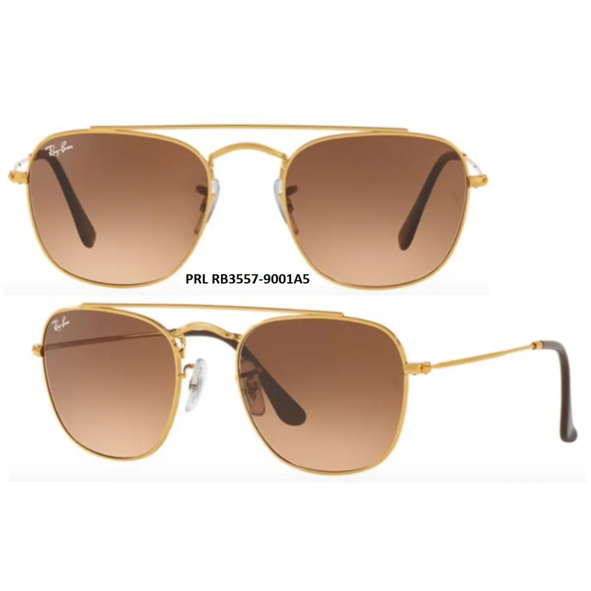 Ray-ban Sunglasses RB3557 Series Multiple Colors Avaliable New/authentic 9001A5 (Bronze-Copper Pink/Brown) by Ray-Ban