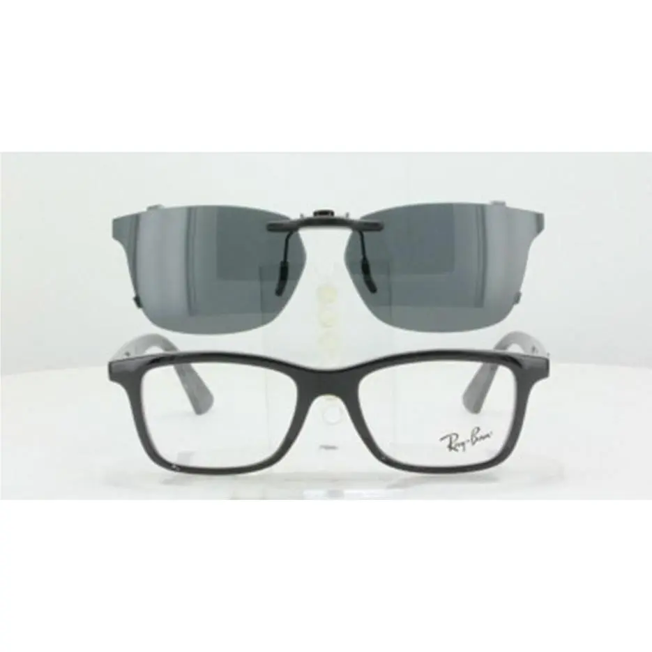 Custom Made For Ray-ban RB5162-46X16-T Polarized Clip-on Sunglasses Eyeglasses