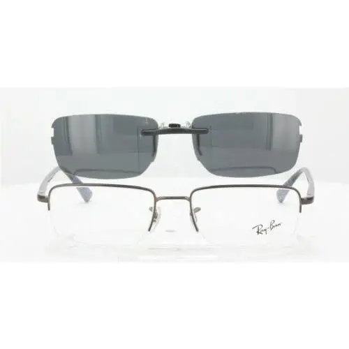 Custom Made For Ray-ban RB6274-53X18 Polarized Clip-on Sunglasses Eyeglasses No