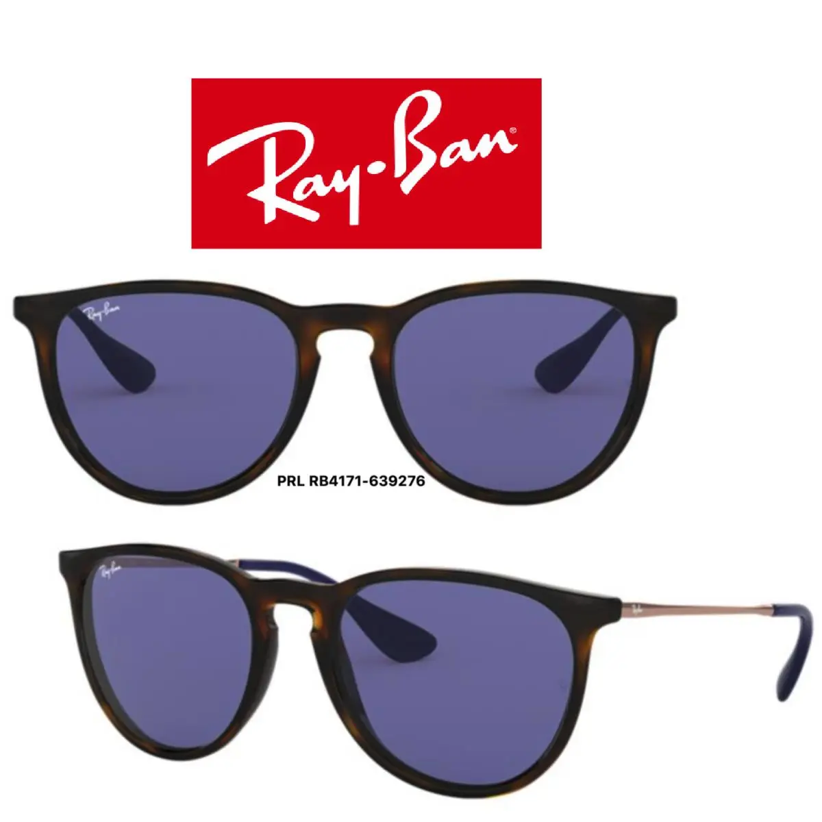Ray Ban Sunglasses RB4171 Erika - Multiple Colors RB4171 639276 by Ray-Ban