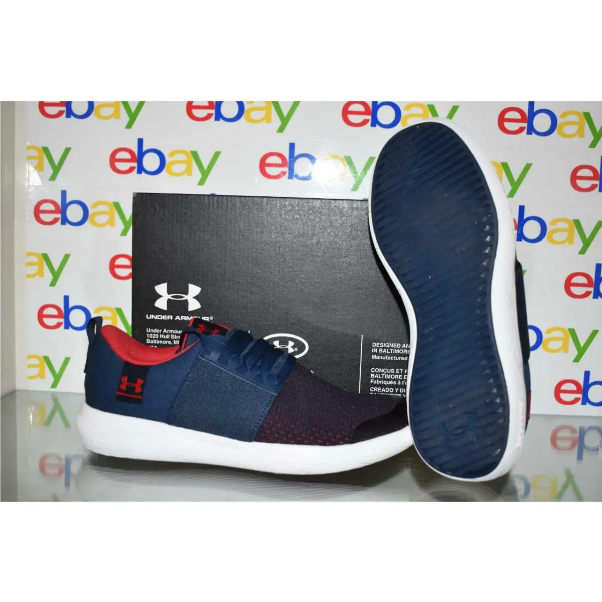 Under Armour shoes - Under Armour Charged 24/7 - Charged - 3020133 400 - Blue, Manufacturer: Academy/White 1