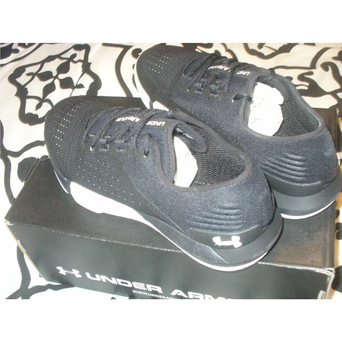 Under Armour shoes - Tribase Reign - Tribase Reign - 3021665-001 - Black/White 2