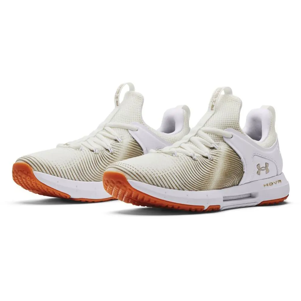 Under Armour shoes - Under Armour HOVR Rise 2 LUX - 3023010-102 - white/gold 0