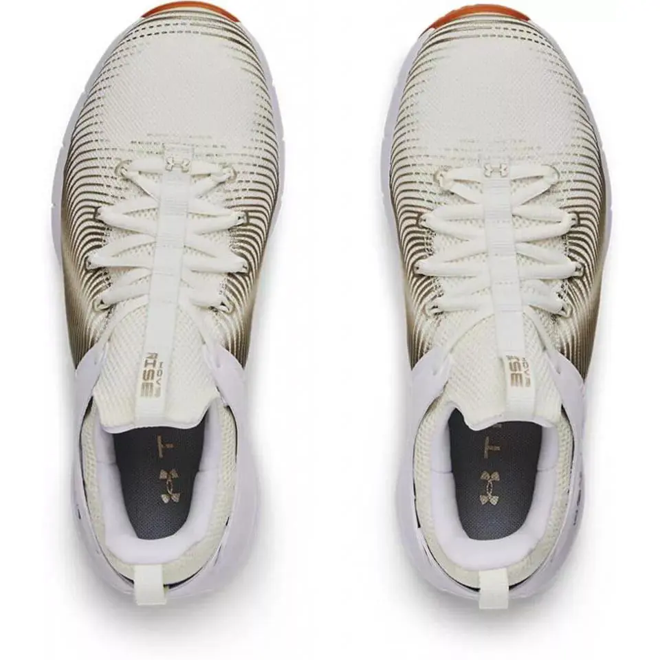 Under Armour shoes - Under Armour HOVR Rise 2 LUX - 3023010-102 - white/gold 4