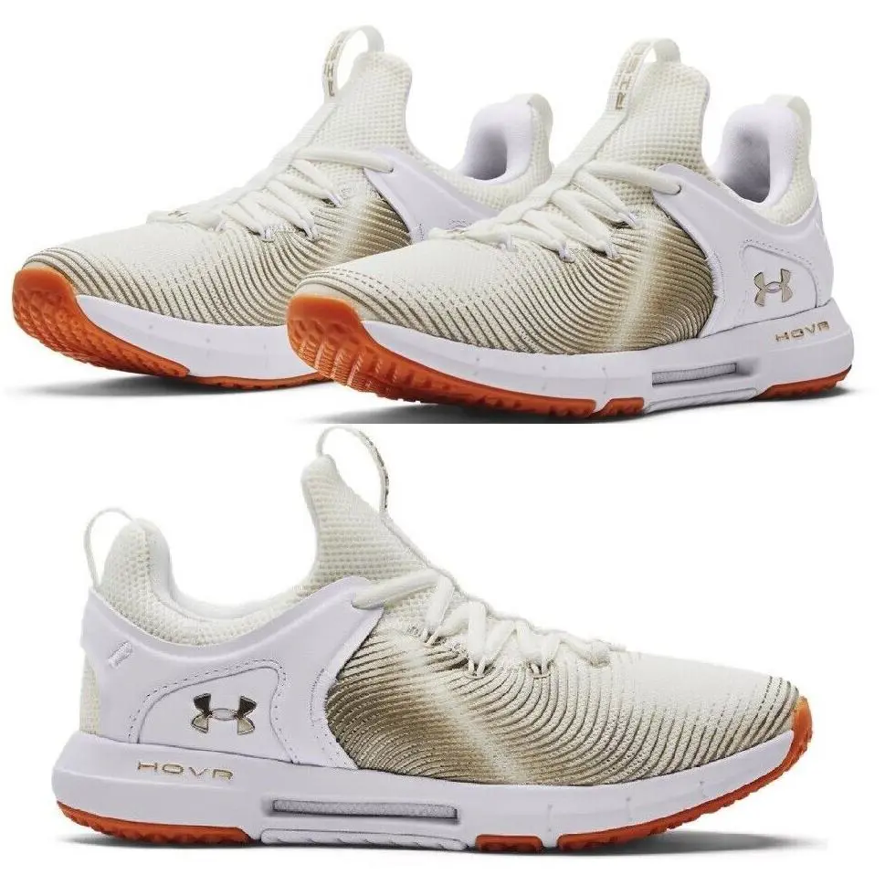 Under Armour shoes - Under Armour HOVR Rise 2 LUX - 3023010-102 - white/gold 10