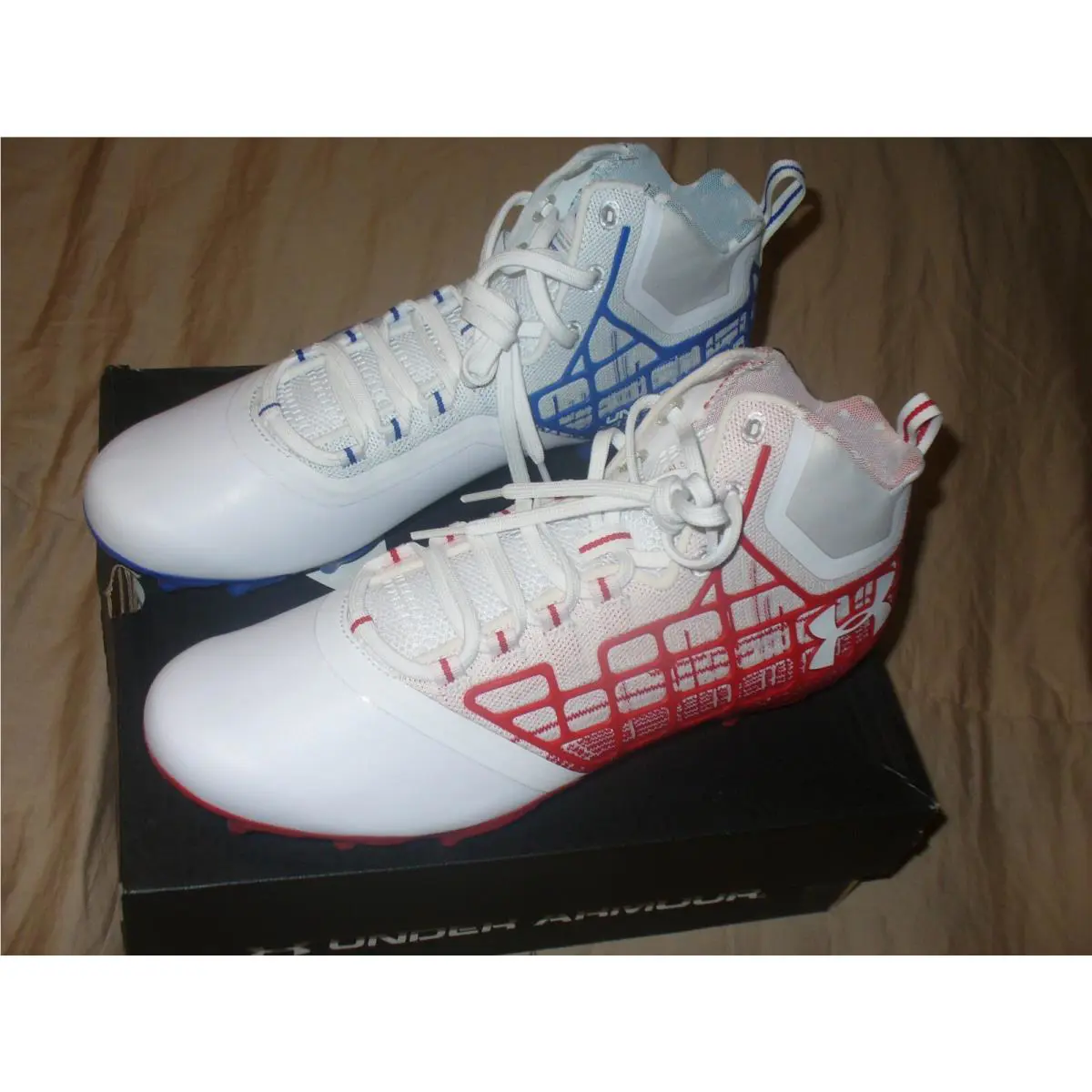 Under Armour shoes - Banshee Mid - Banshee Mid - JG-455124 - Red or Blue 1