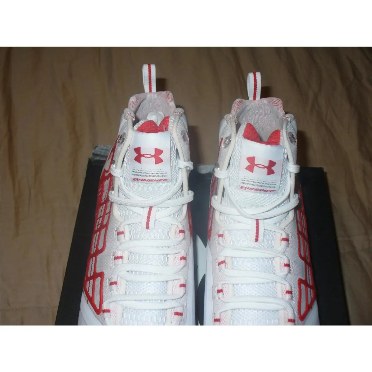 Under Armour shoes - Banshee Mid - Banshee Mid - JG-455124 - Red or Blue 6