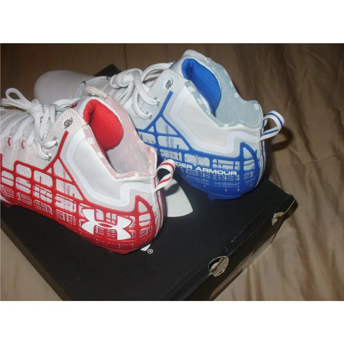 Under Armour shoes - Banshee Mid - Banshee Mid - JG-455124 - Red or Blue 15