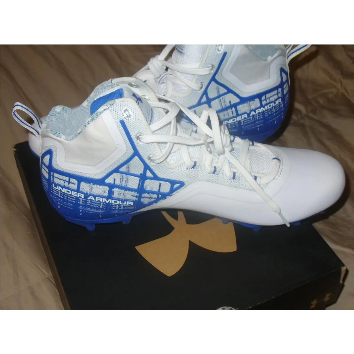 Under Armour shoes - Banshee Mid - Banshee Mid - JG-455124 - Red or Blue 22