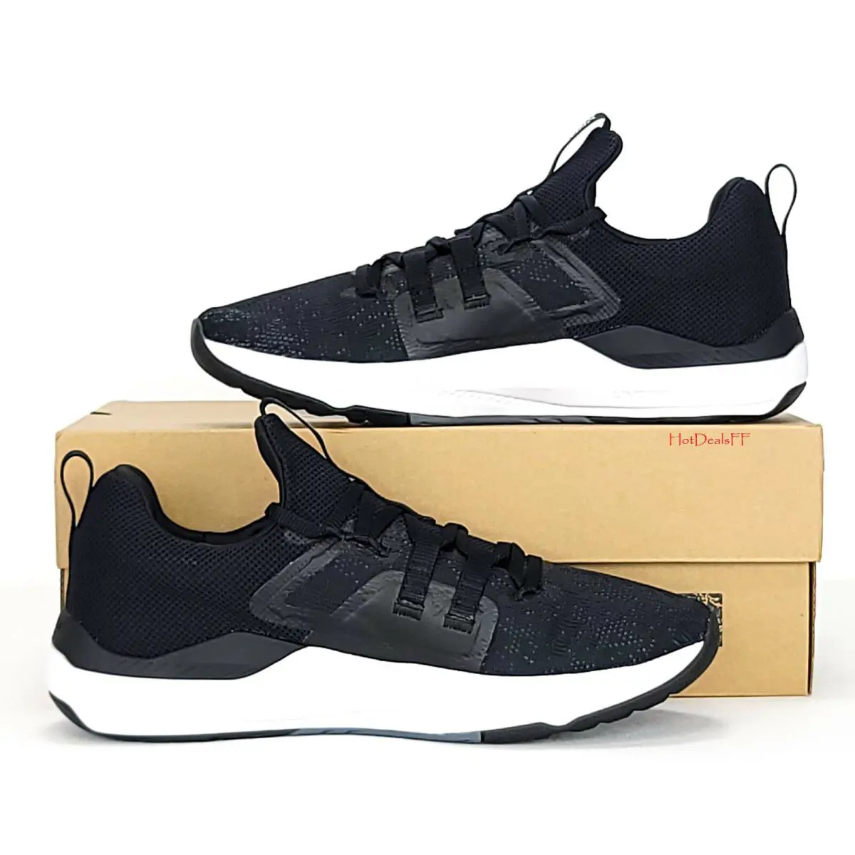 Under Armour shoes - Under Armour Project Rock - Project Rock - 3023006 - Black, Manufacturer: Black / White 6