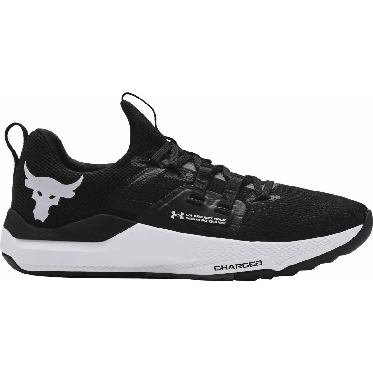 Under Armour shoes - Under Armour Project Rock - Project Rock - 3023006 - Black, Manufacturer: Black / White 11