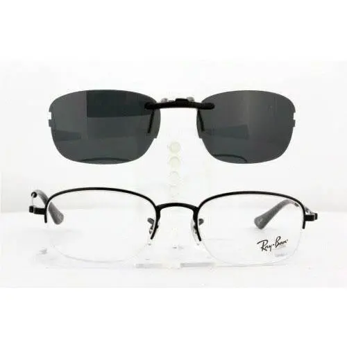 Custom Made For Ray-ban 6206-50X19-L Polarized Clip-on Sunglasses Eyeglasses No