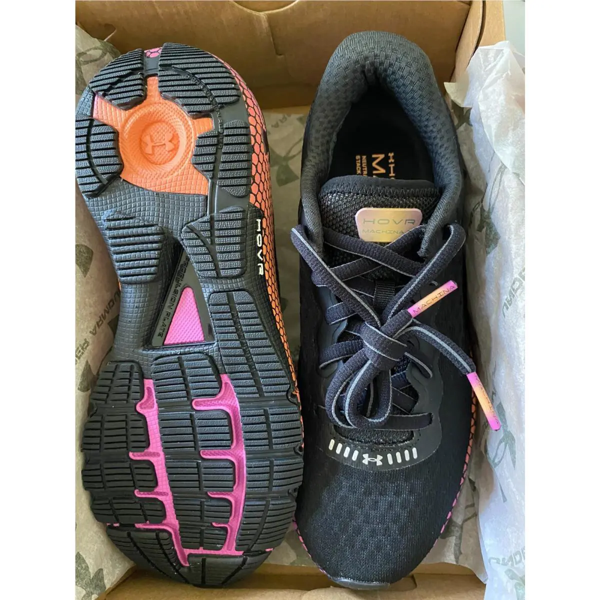 Under Armour shoes - UNDER ARMOUR HOVR MACHINA 2 CLRSHFT - 3024743 001 - Black 25