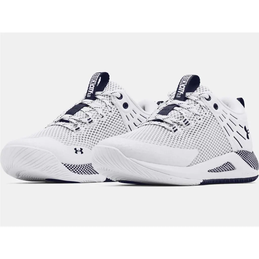 Under Armour shoes - Under Armour HVR Block City - White/Gold 11