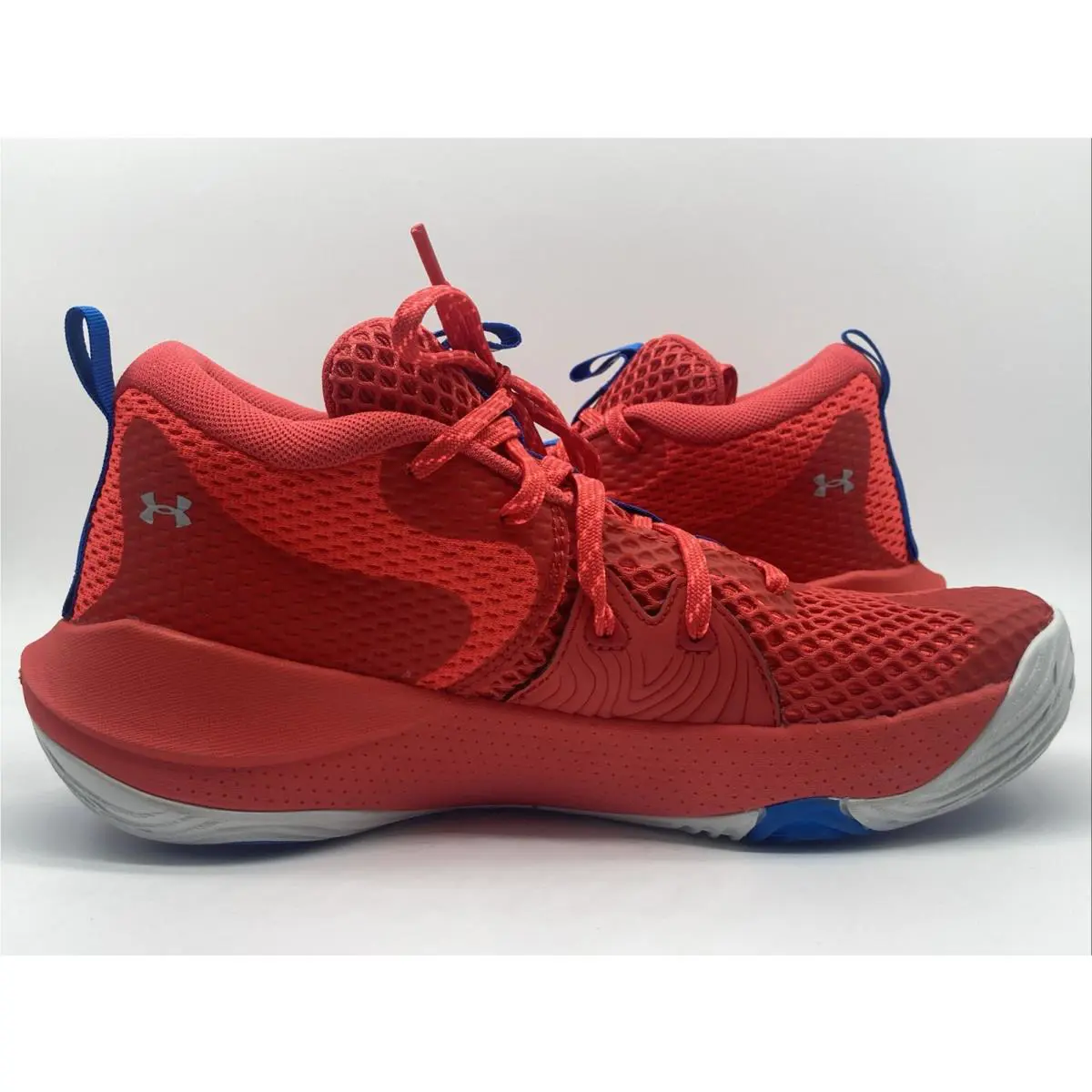 Under Armour shoes - Under Armour Embiid One - Embiid One - 3023086-603 - Red 11