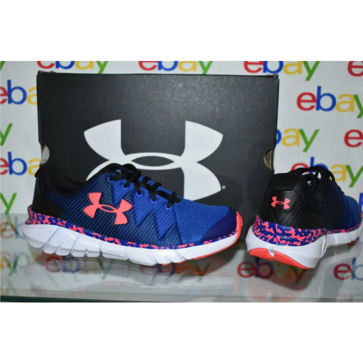 Under Armour shoes - Under Armour X Level Scramjet 2 - 3022194 402 - Blue, Manufacturer: Royal / Black / Beta Red 4
