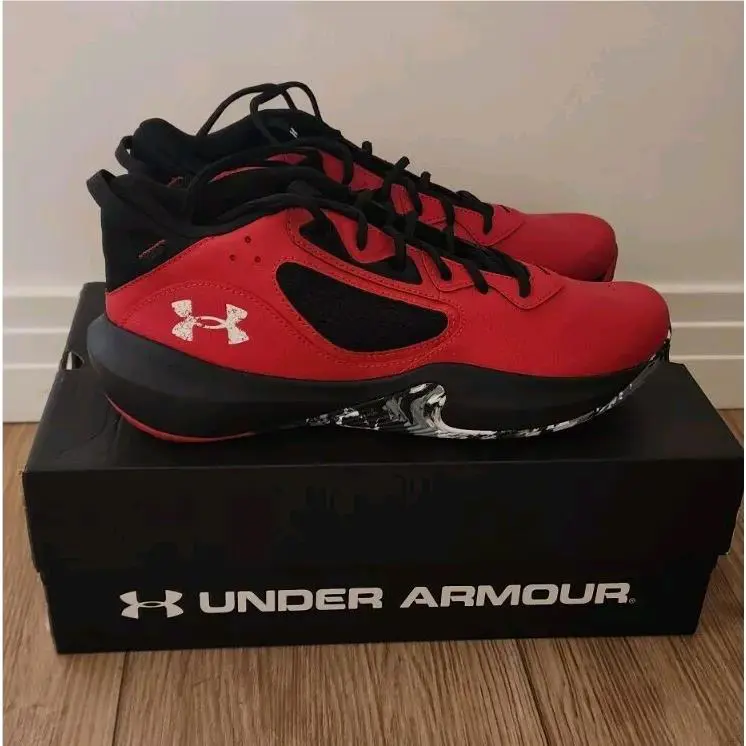 Under Armour shoes - Lockdown 6 - Lockdown - 3025616-600 - Red 5