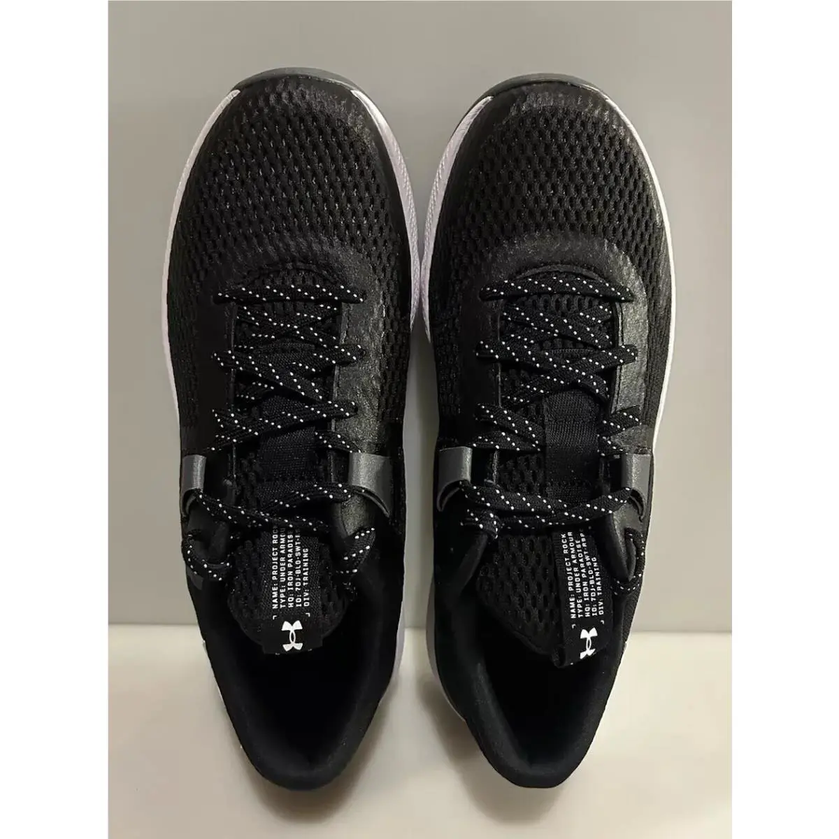 Under Armour shoes - Under Armour Project Rock BSR 4 - White 1