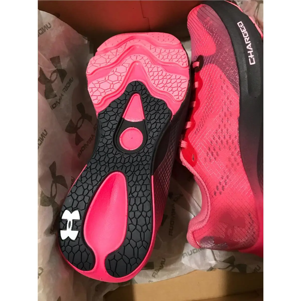 Under Armour shoes - Under Armour Charged Pulse - Charged Pulse - 3023024-602 - Pink 8