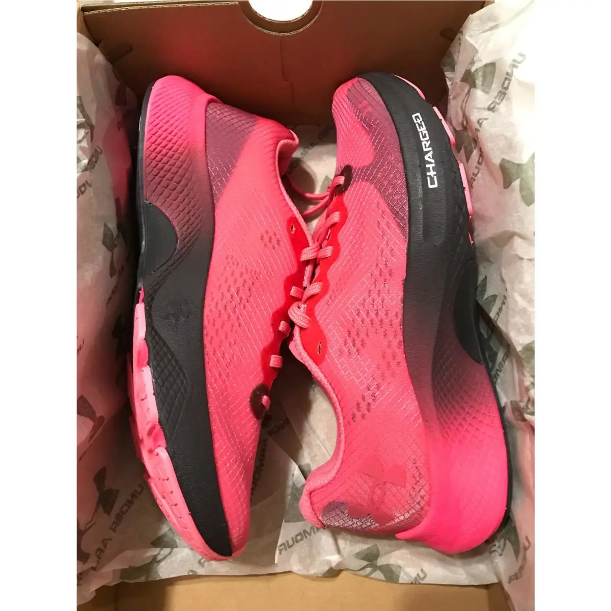 Under Armour shoes - Under Armour Charged Pulse - Charged Pulse - 3023024-602 - Pink 5
