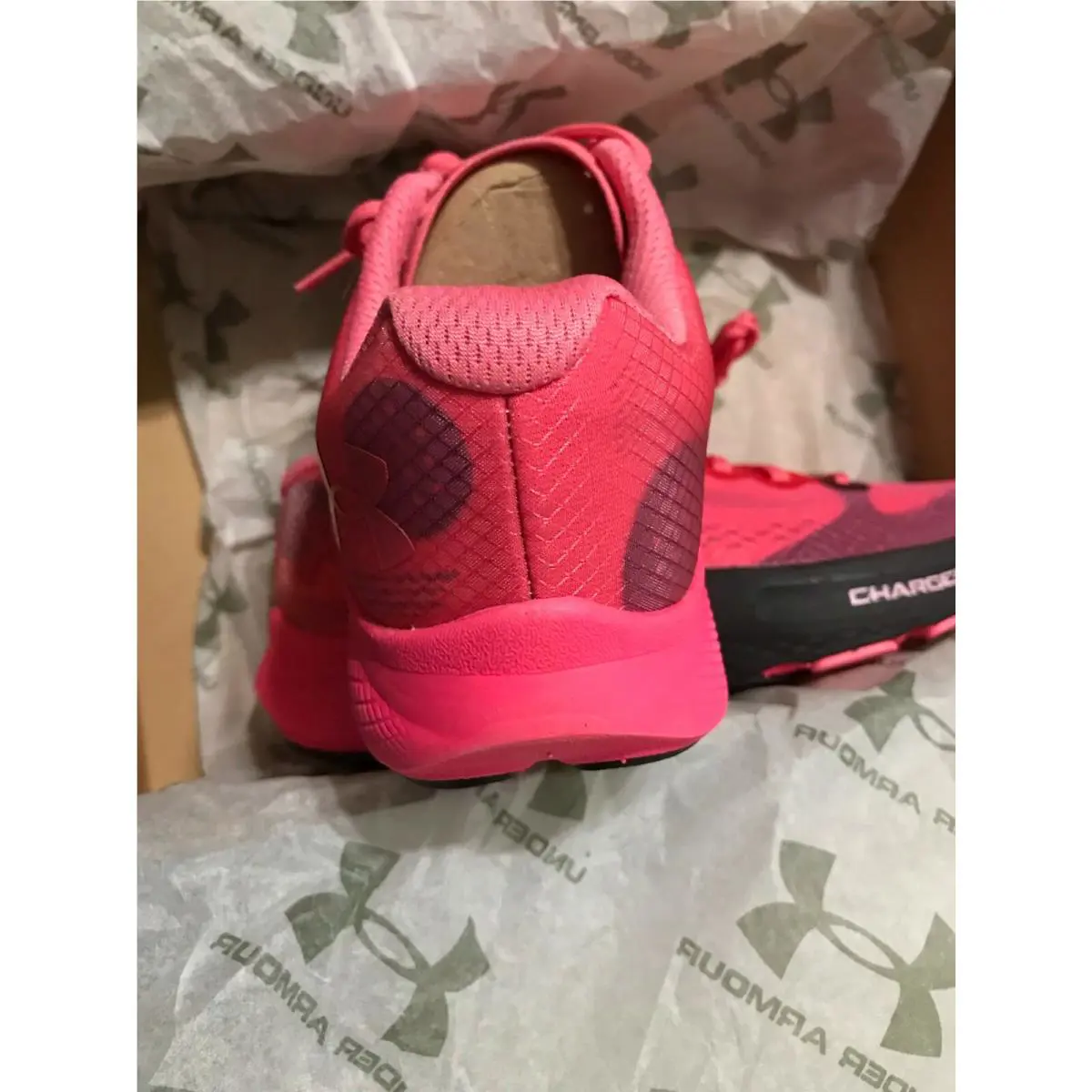 Under Armour shoes - Under Armour Charged Pulse - Charged Pulse - 3023024-602 - Pink 7