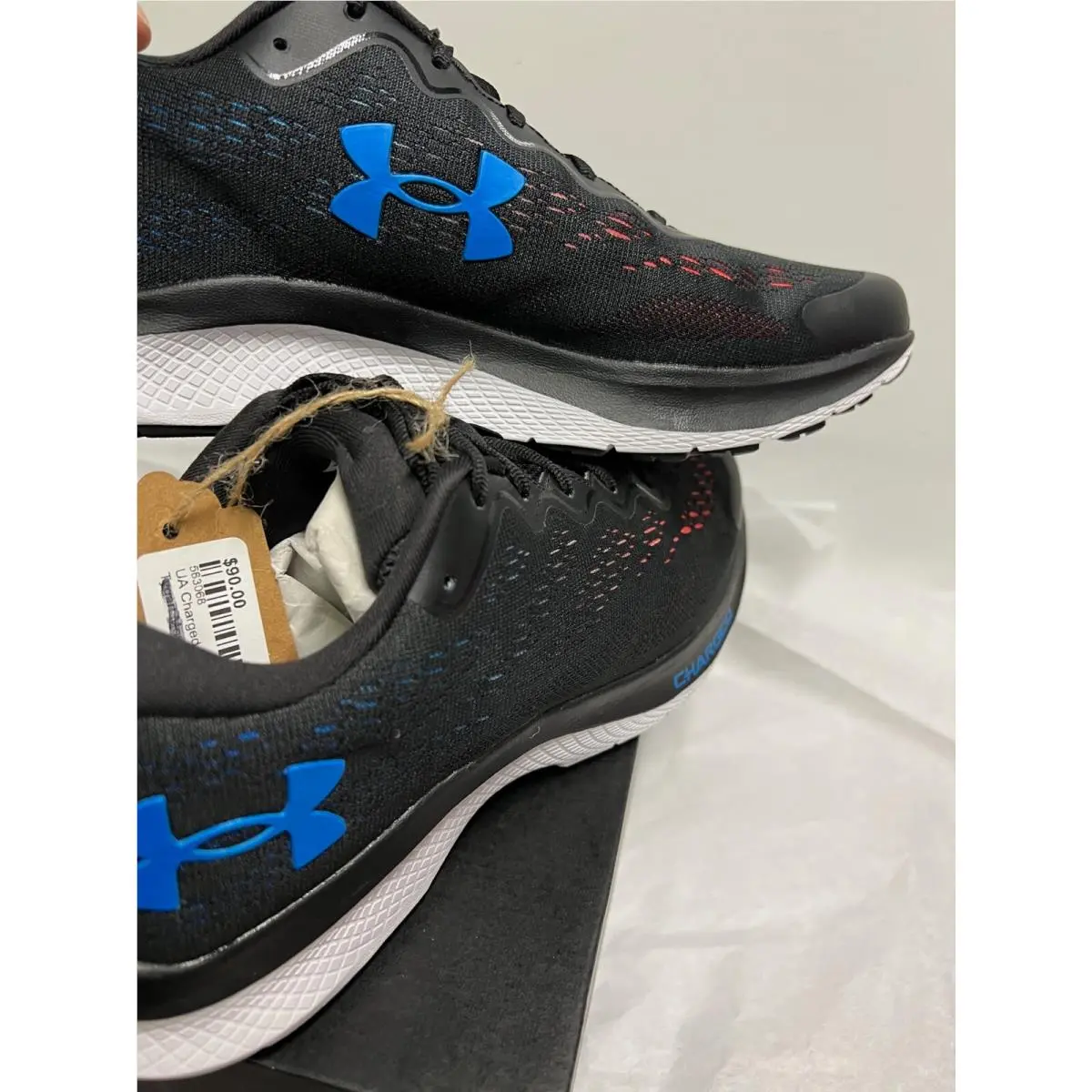 Under Armour shoes - Charged Bandit 6 - Charged Bandit - 3023019-006 - Black 3