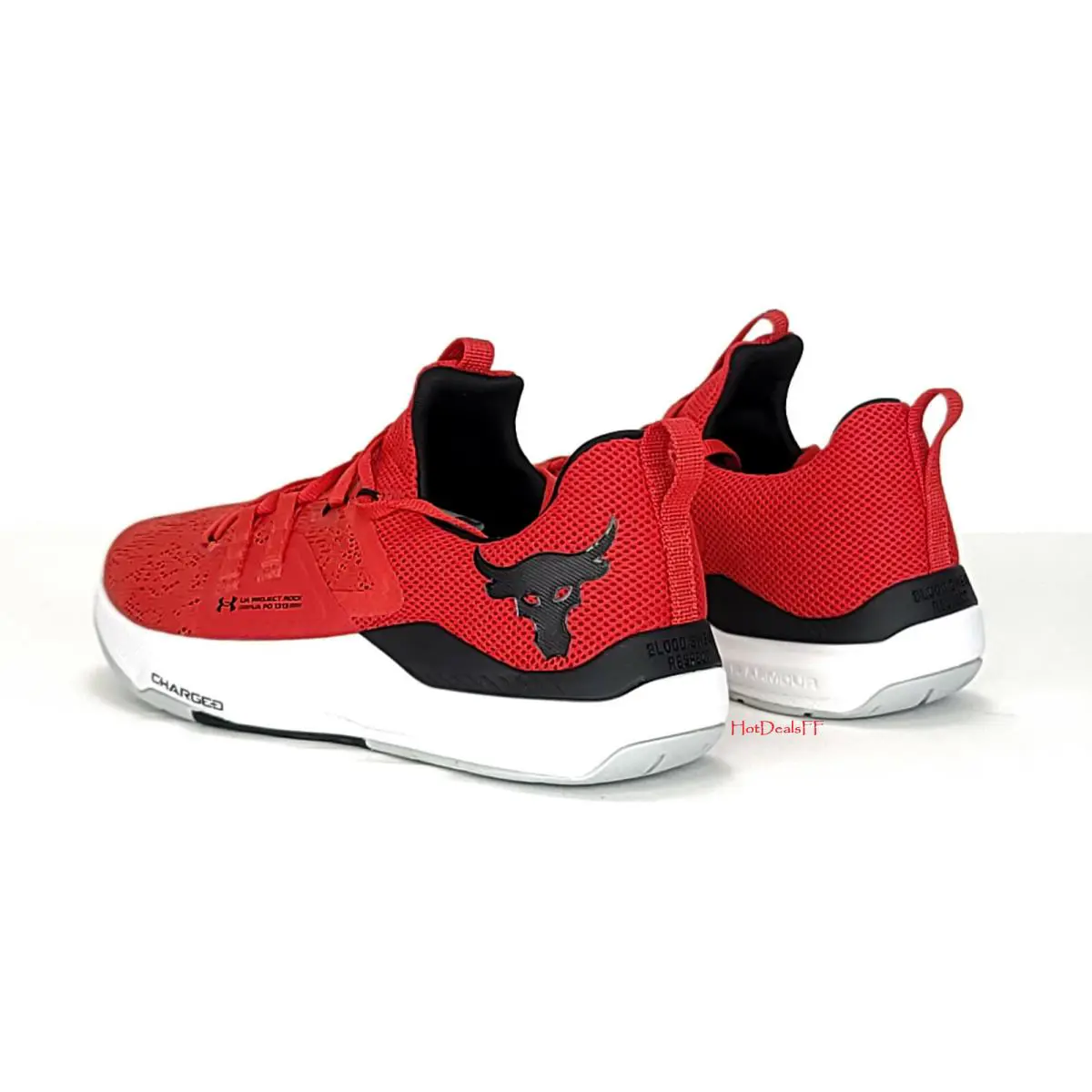 Under Armour shoes - Under Armour Project Rock - Project Rock - 3023006 - Red, Manufacturer: Red / White 8