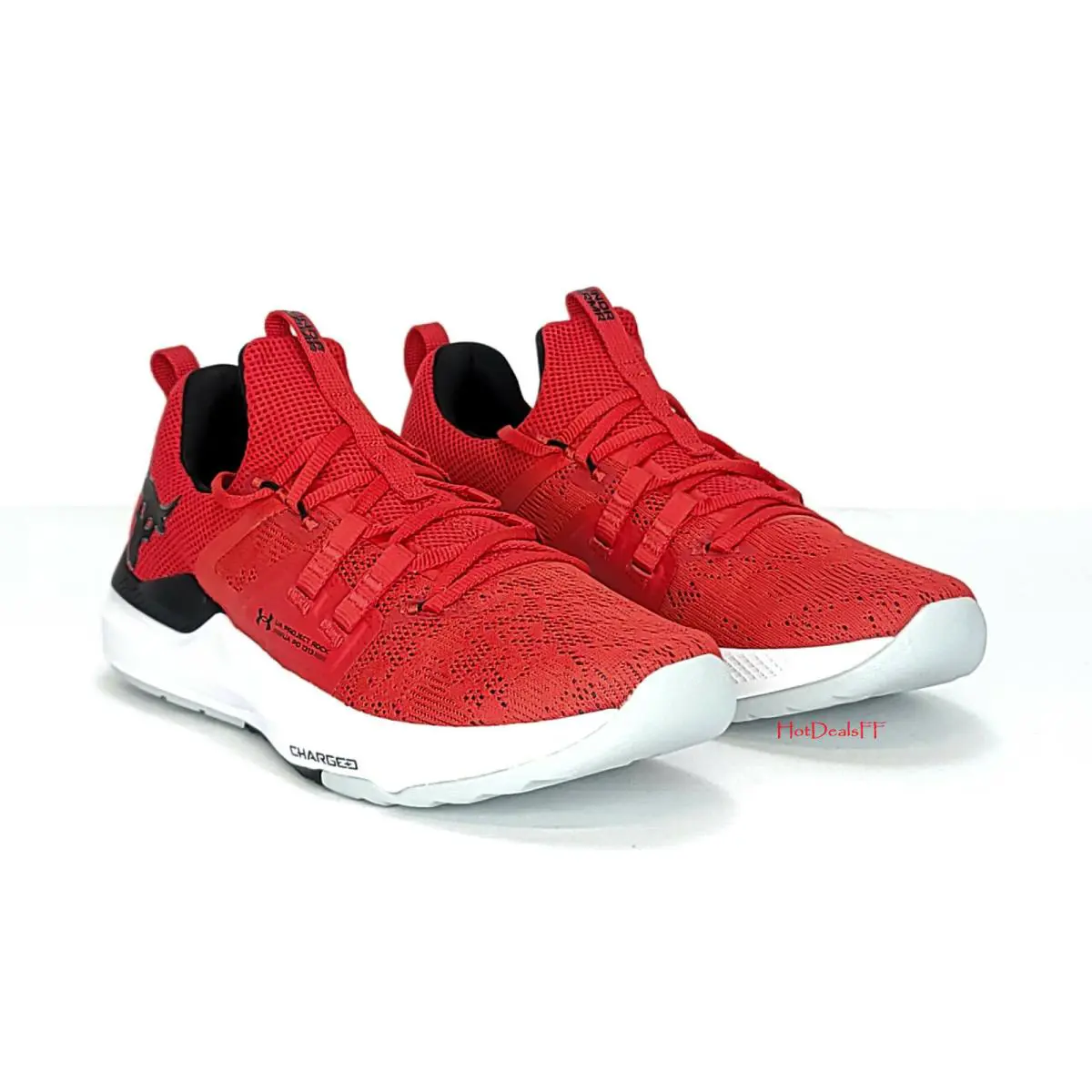Under Armour shoes - Under Armour Project Rock - Project Rock - 3023006 - Red, Manufacturer: Red / White 7