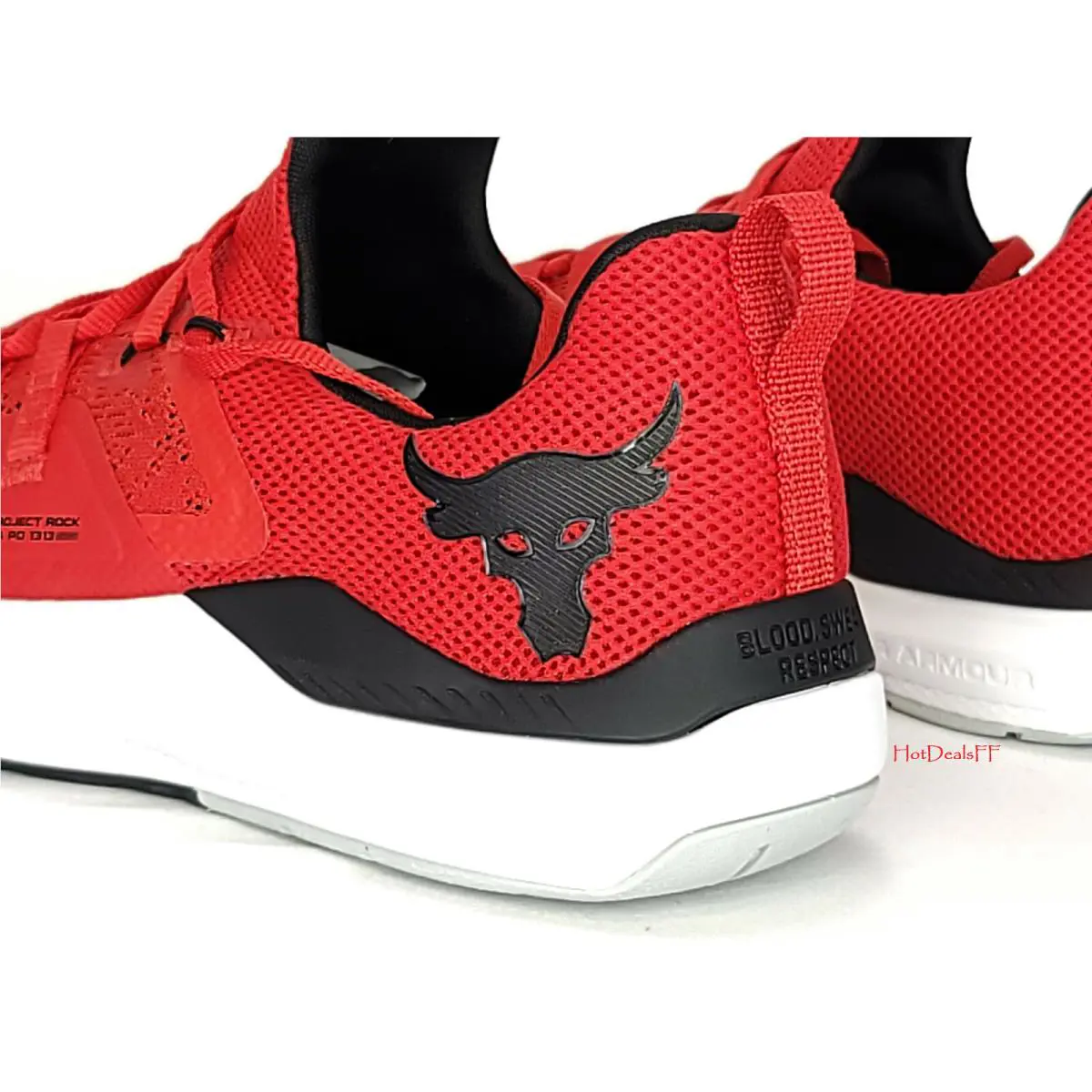 Under Armour shoes - Under Armour Project Rock - Project Rock - 3023006 - Red, Manufacturer: Red / White 9