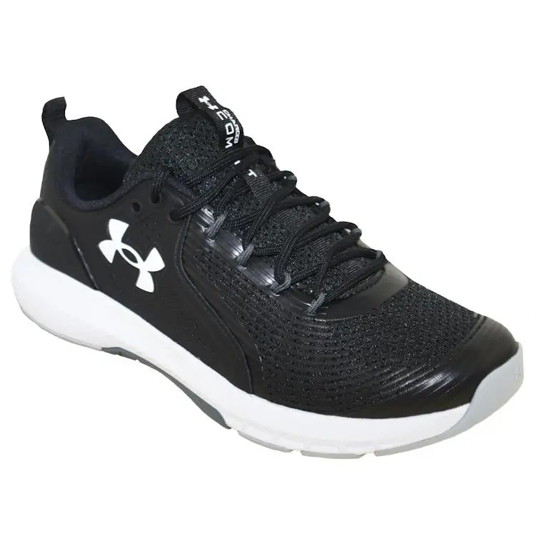Under Armour Men`s Charged Commit TR 3 Training Shoe Style 3023704-001 - Black