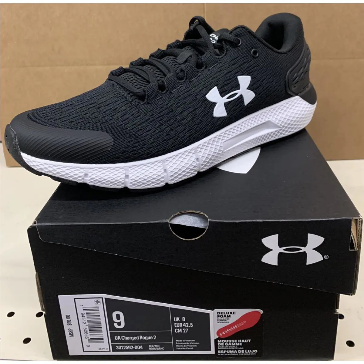Under Armour shoes - ROGUE 2 - ROGUE - 3022592 - Black 6