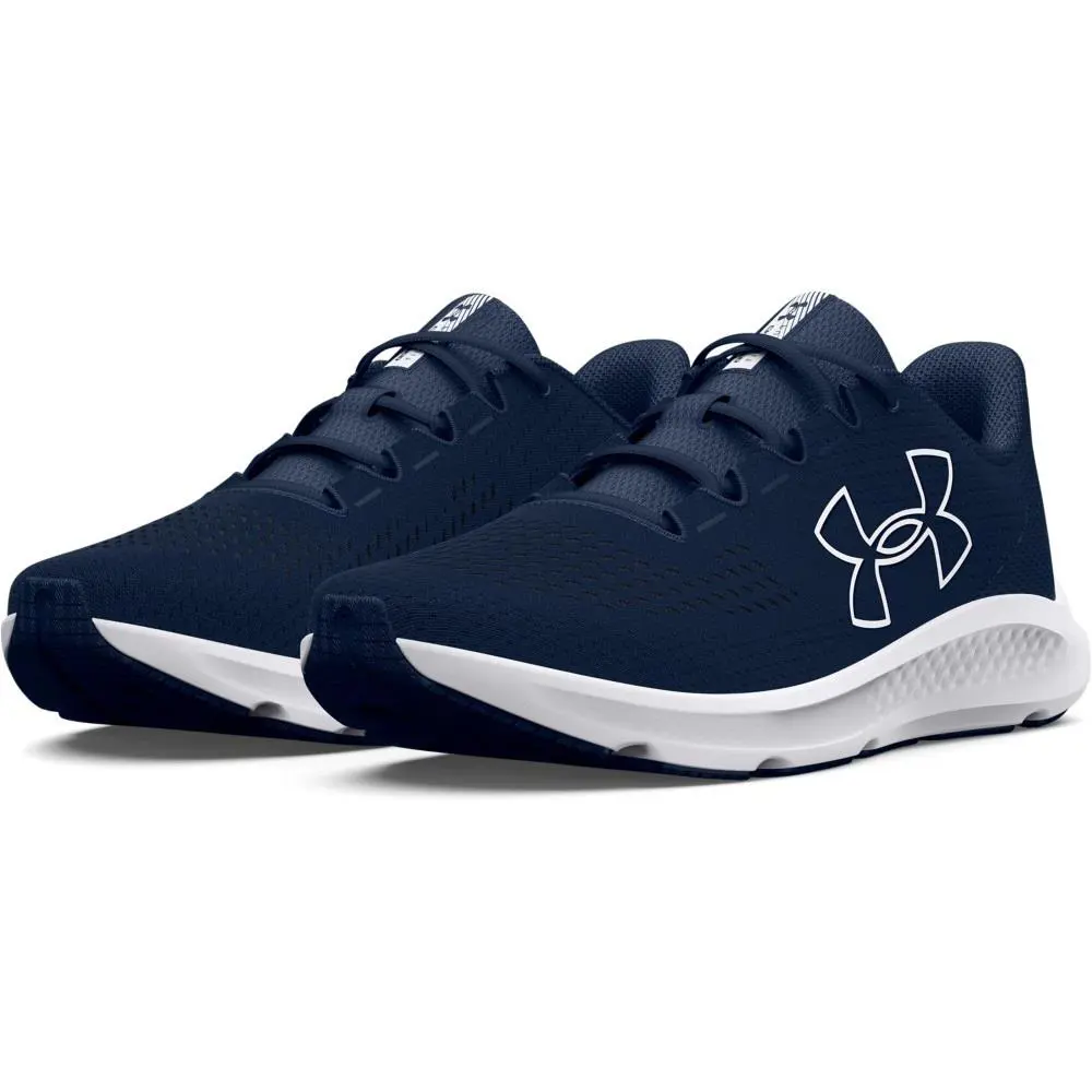 Under Armour 3026518 Men`s UA Charged Pursuit 3 Big Logo Running Athletic Shoes - Academy