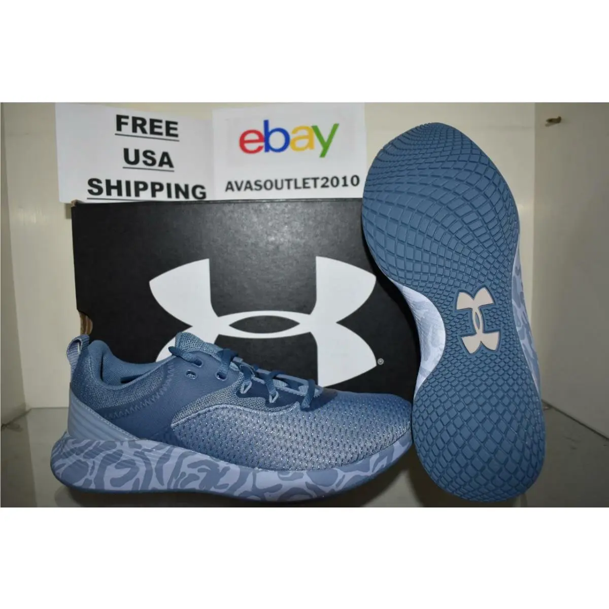 Under Armour shoes - Under Armour Charged Breathe 3 + - 3023706 401 - Blue 2
