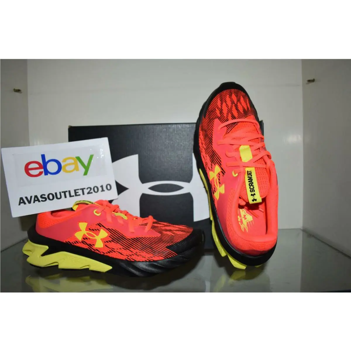 Under Armour shoes - UA Charged Scramjet 3 - Charged Scramjet - 3022611 600 - Red 0