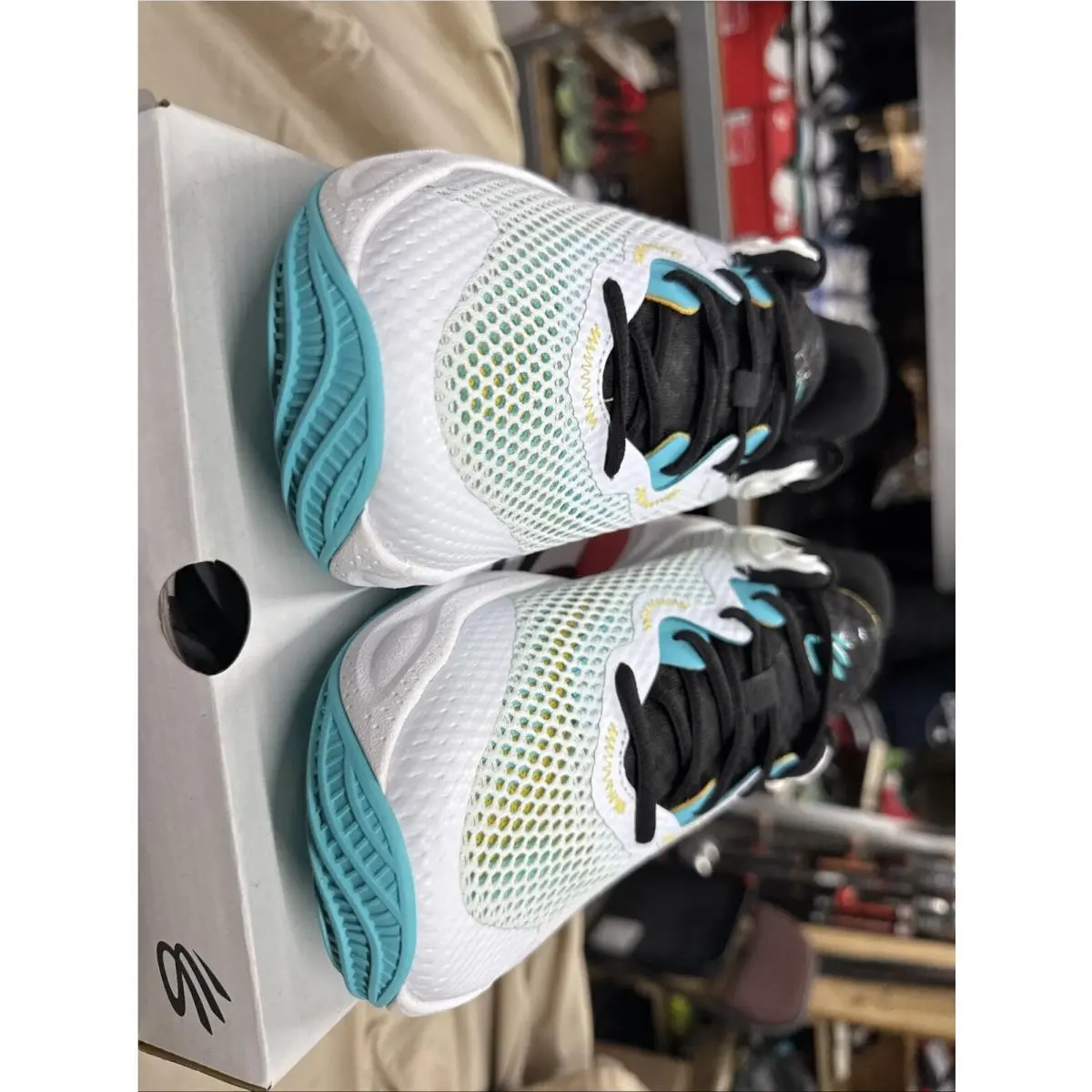 Under Armour shoes - Under Armour Curry Splash 24 - 3027636-100 - Blue 10