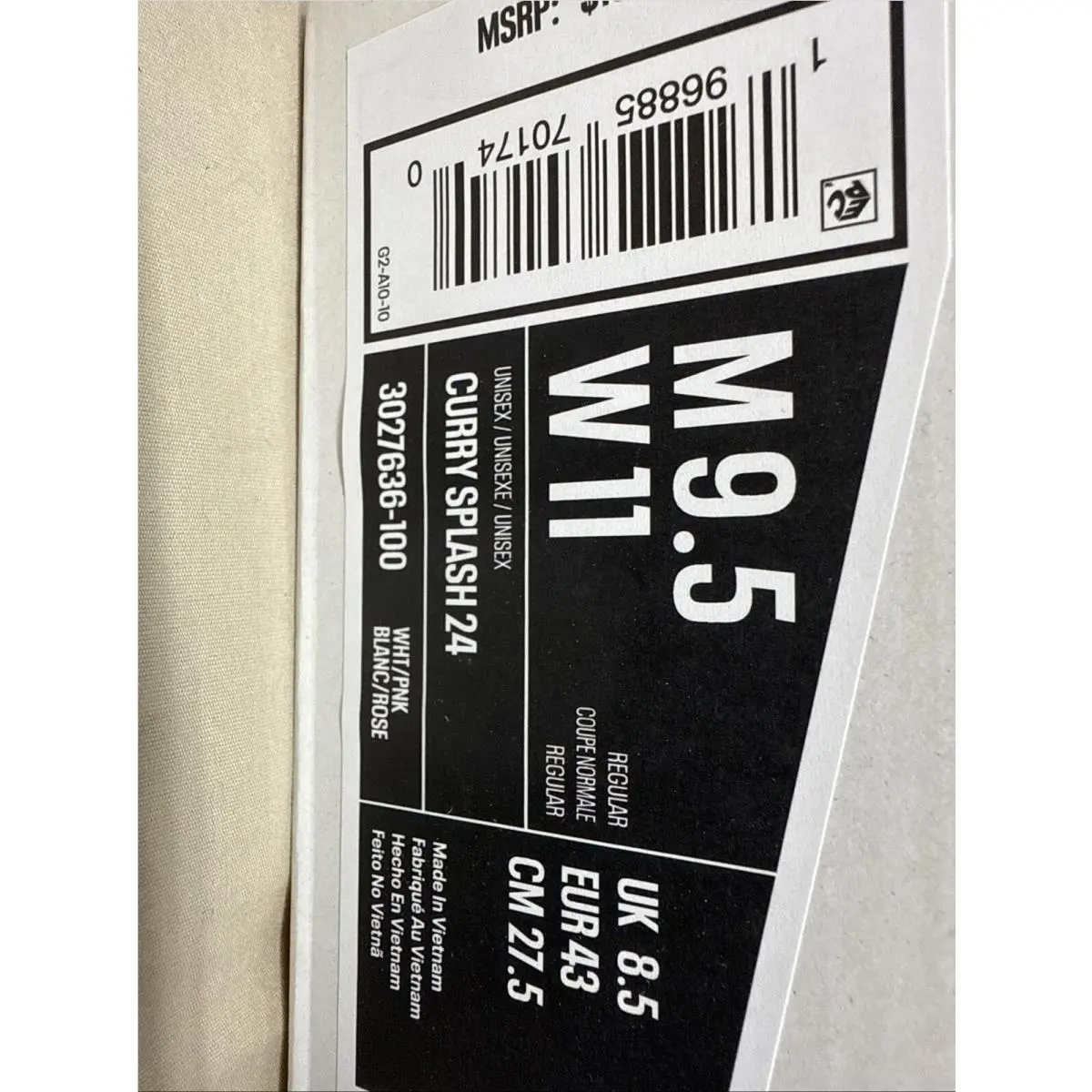 Under Armour shoes - Under Armour Curry Splash 24 - 3027636-100 - Blue 16