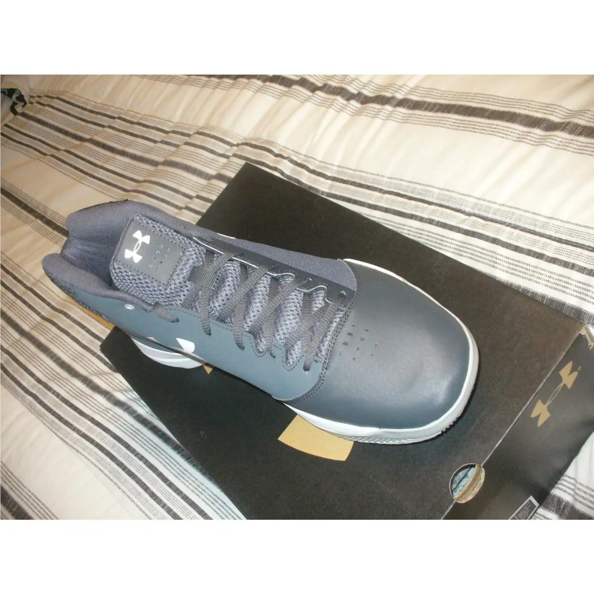 Under Armour shoes - Jet Hightop - Jet Hightop - 1300016-008 - Grey-White (UPC: 190496933644) 8