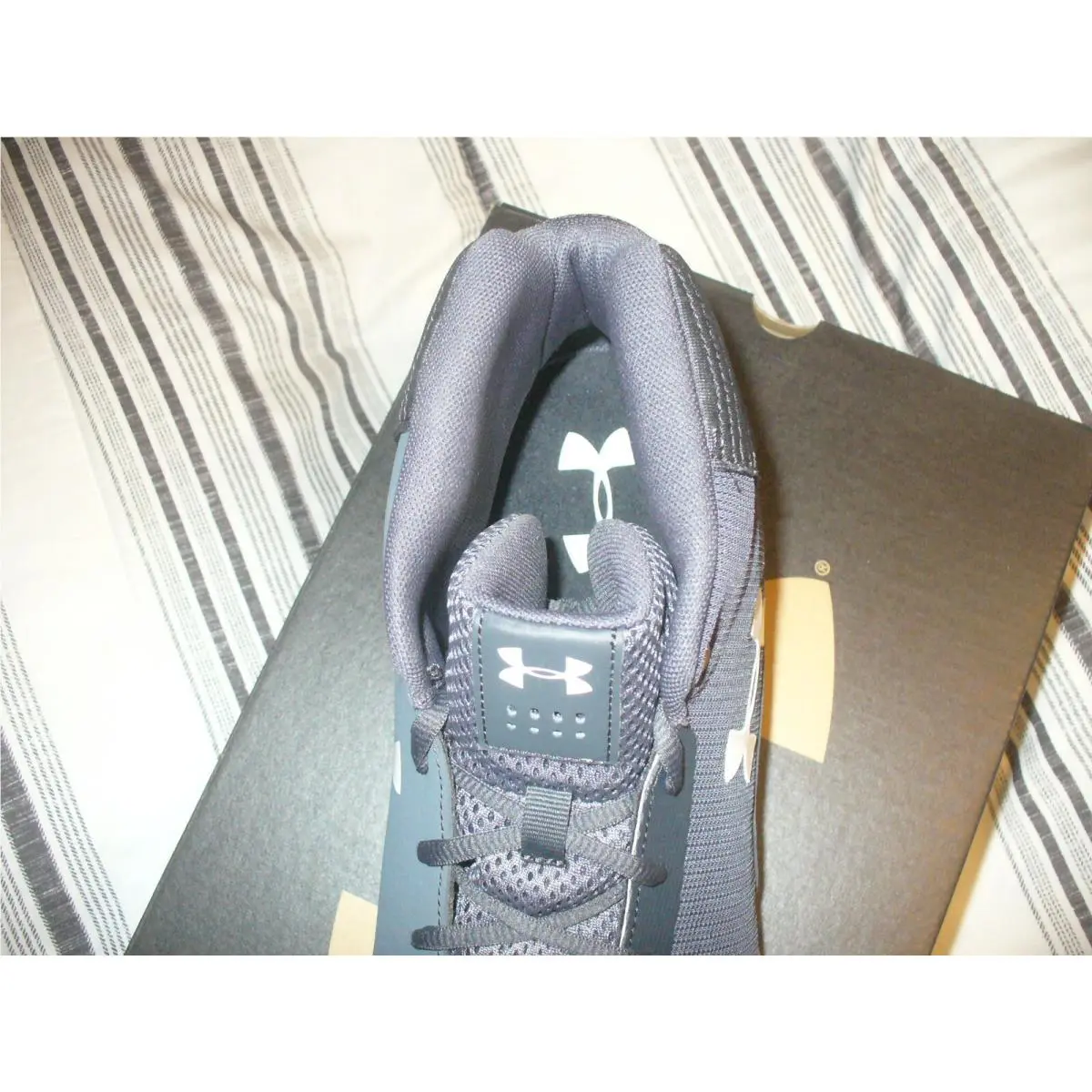 Under Armour shoes - Jet Hightop - Jet Hightop - 1300016-008 - Grey-White (UPC: 190496933644) 13