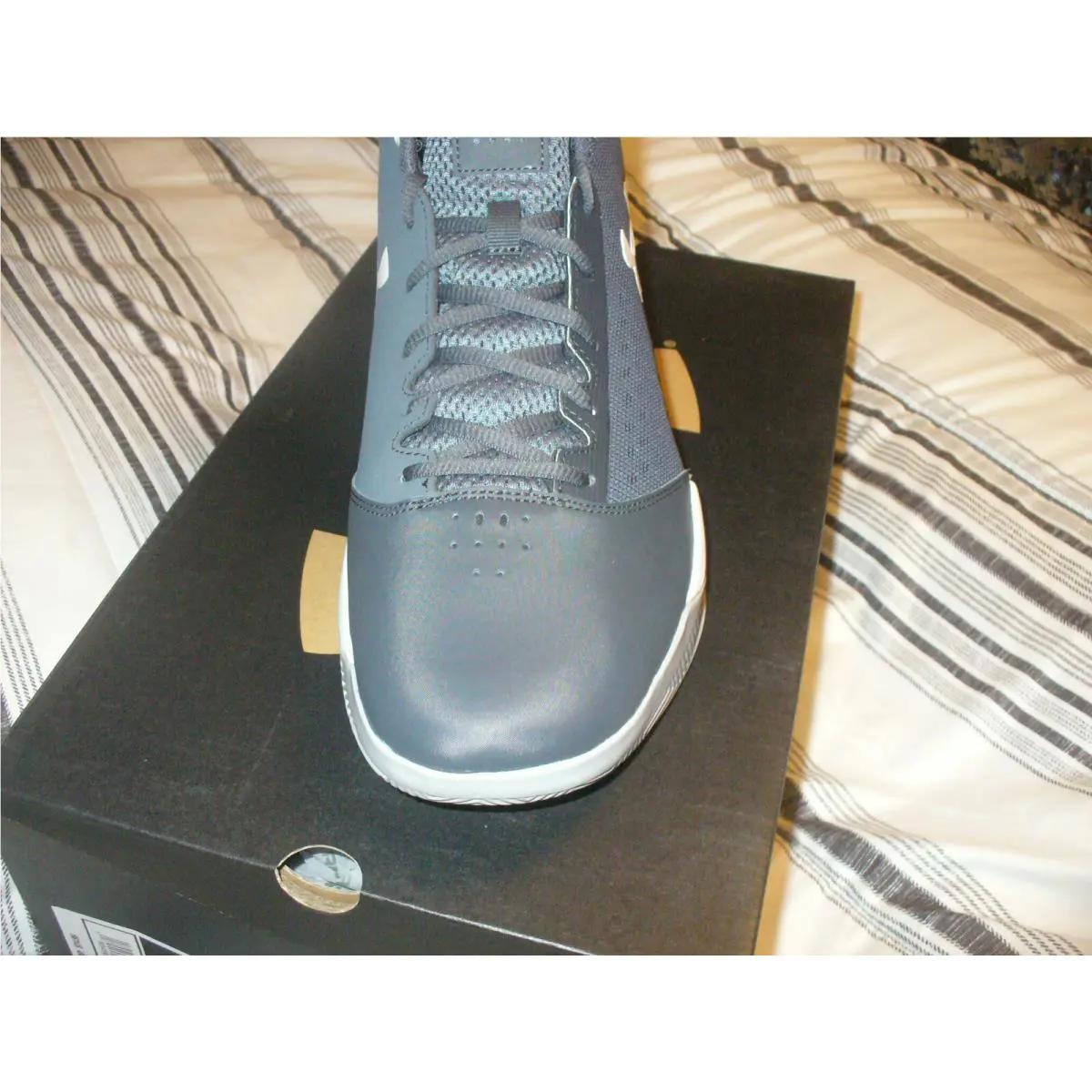 Under Armour shoes - Jet Hightop - Jet Hightop - 1300016-008 - Grey-White (UPC: 190496933644) 3